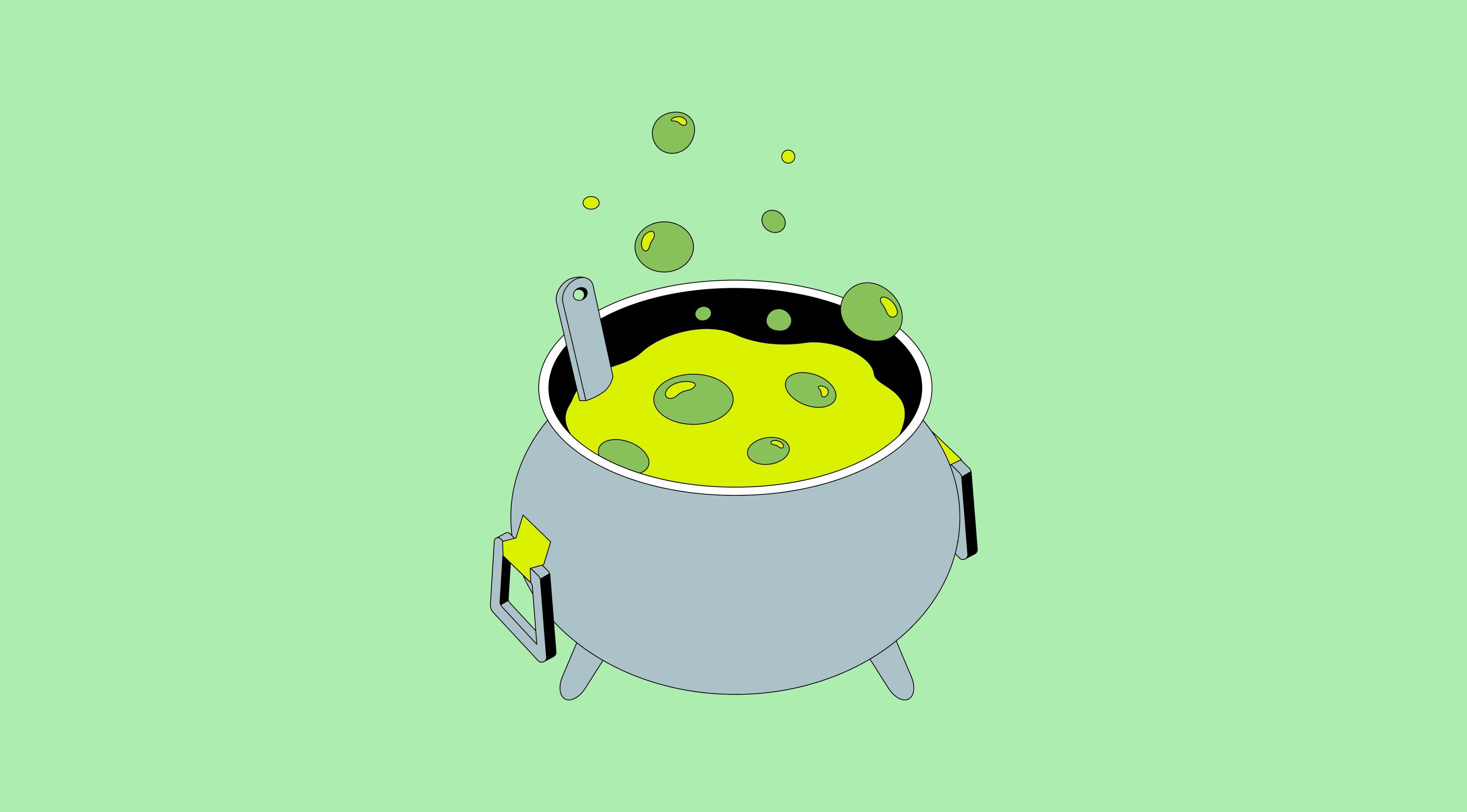 A cauldron.